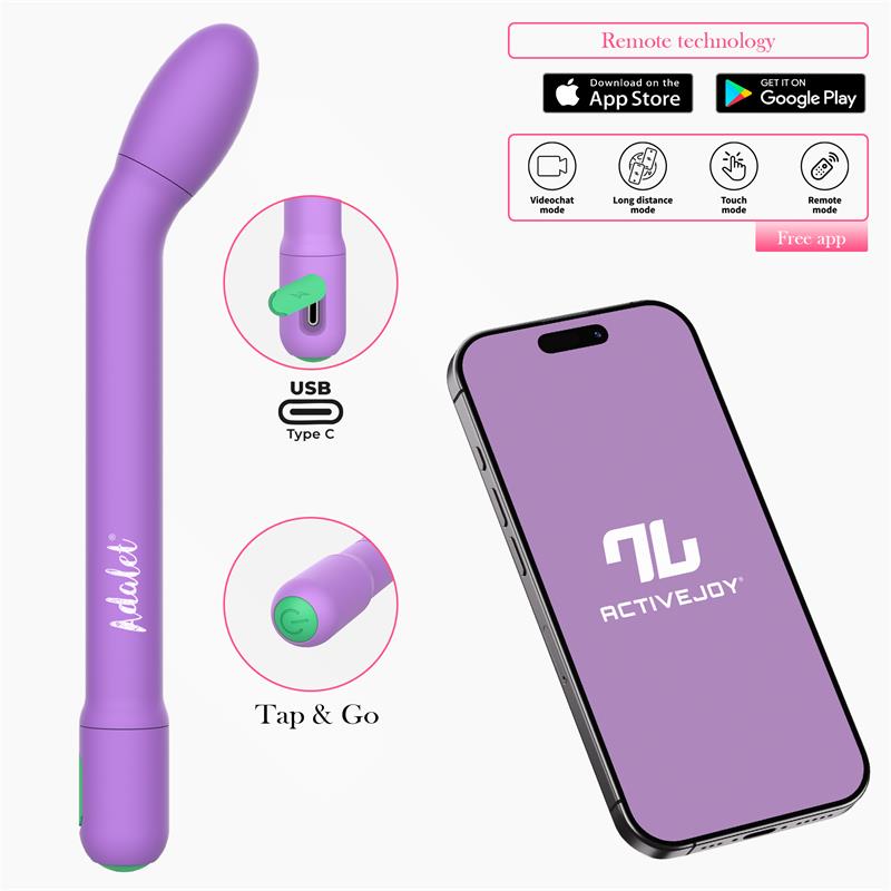 Adalet Gently estimulador de punto G con app lavanda