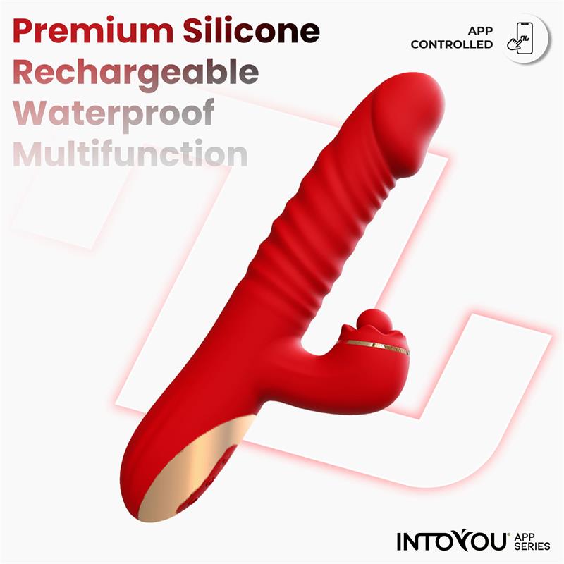 Intoyou Ascen | Vibrador Thrusting + Waving + APP