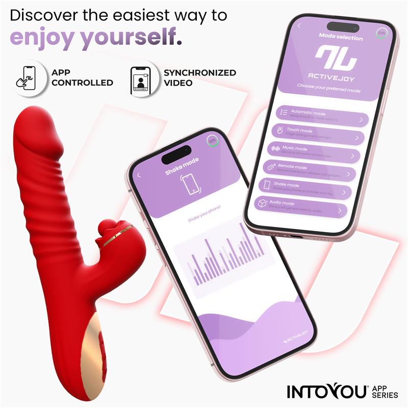 Intoyou Ascen | Vibrador Thrusting + Waving + APP