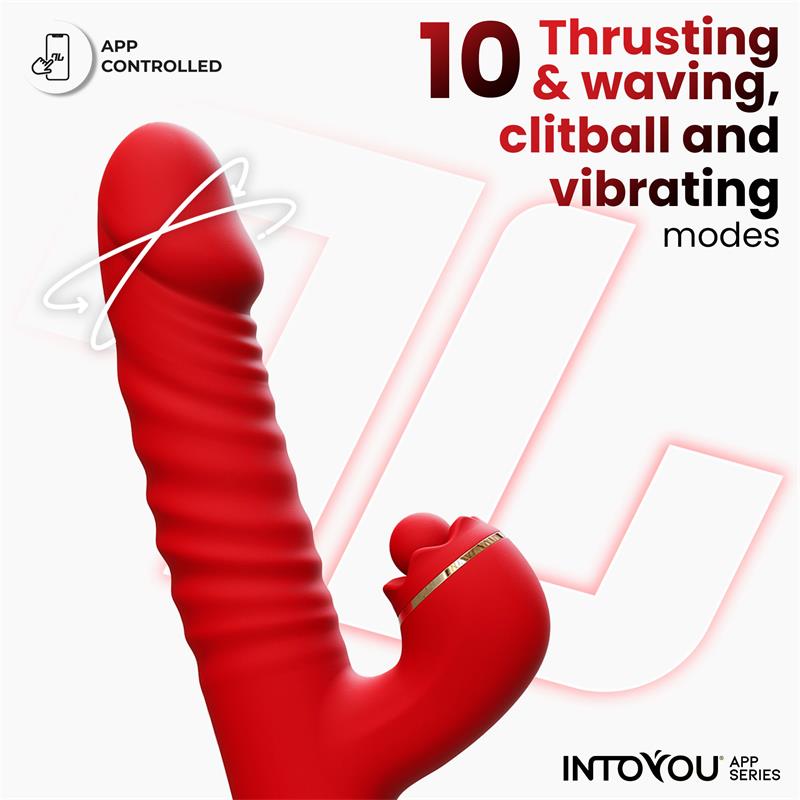Intoyou Ascen | Vibrador Thrusting + Waving + APP