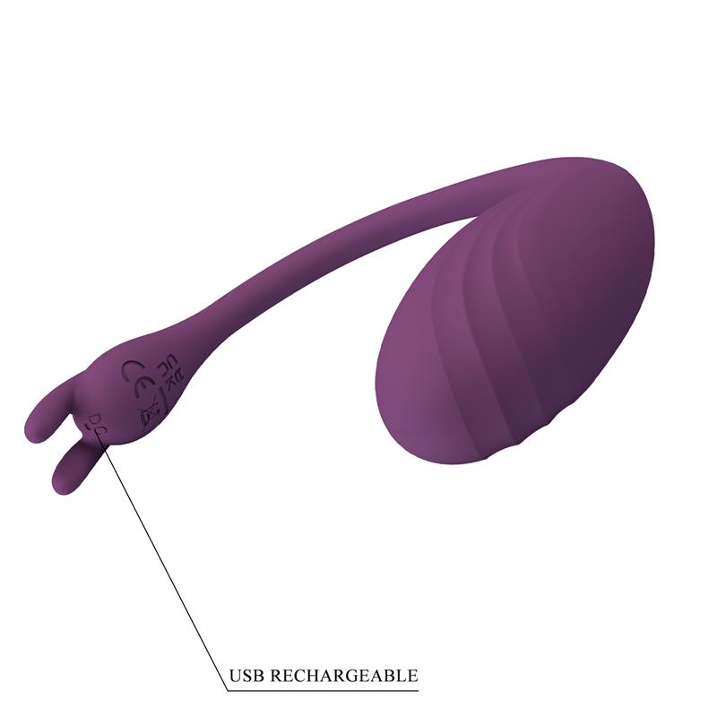 PrettyLove Catalina | Huevo Vibrador con APP Púrpura