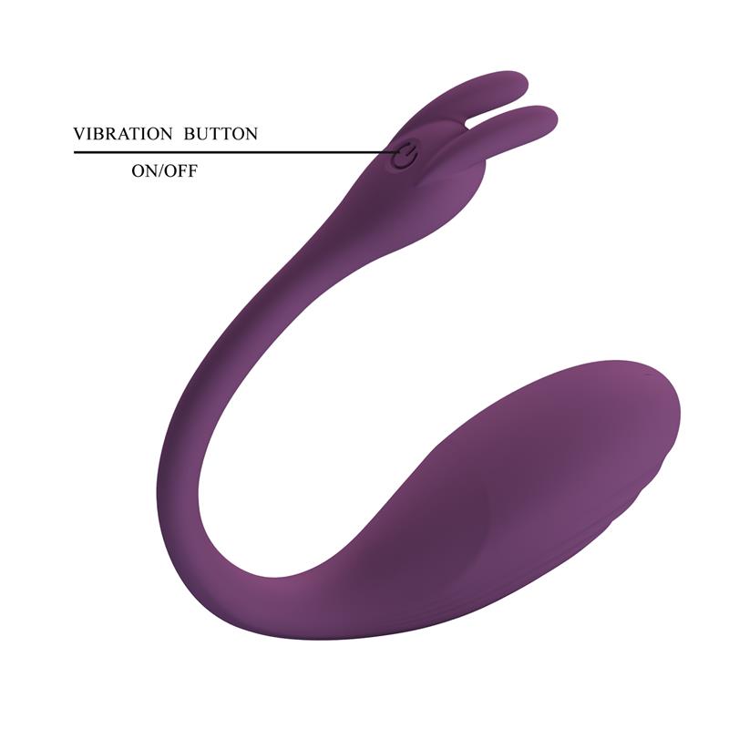 PrettyLove Catalina | Huevo Vibrador con APP Púrpura