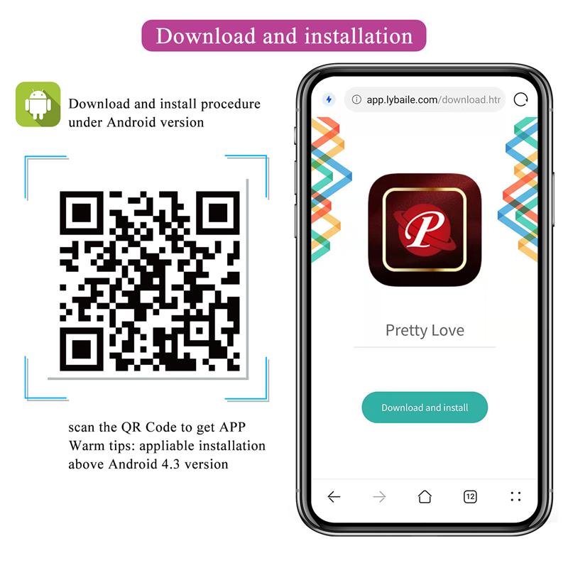 PrettyLove Catalina | Huevo Vibrador con APP Púrpura