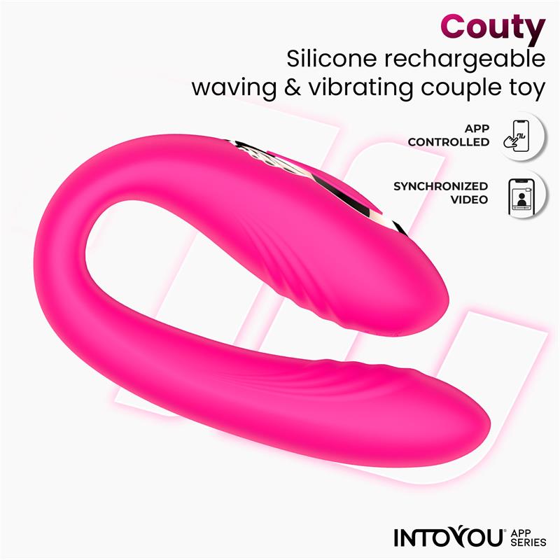 Couty Juguete para Parejas con APP y Oscilación 360º – imagen 3
