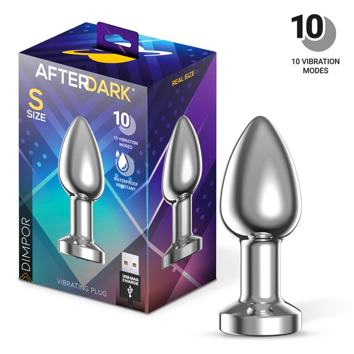 AfterDark Dimpor S | Plug Anal Vibrador USB Magnético