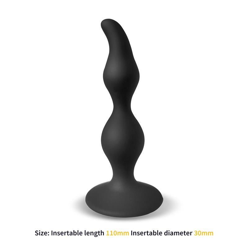 Dylamic Plug Anal Silicona 11 cm x 3 cm – imagen 2