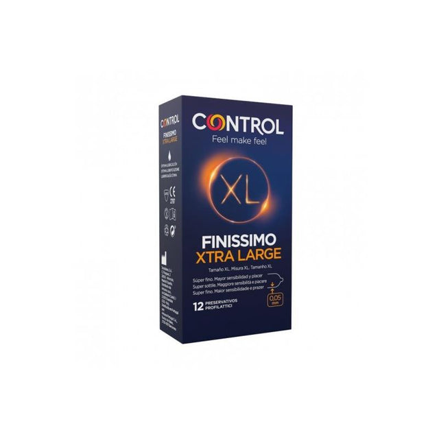 Control · Finissimo Xtra Large 12 Uds
