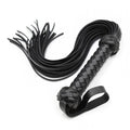 Flogger BDSM negro 50 cm