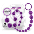 LateToBed G.Flex bolas anales flexibles púrpura
