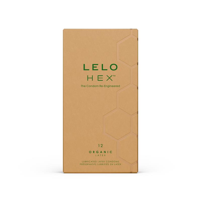 LELO HEX Organic | Preservativos 12 unidades