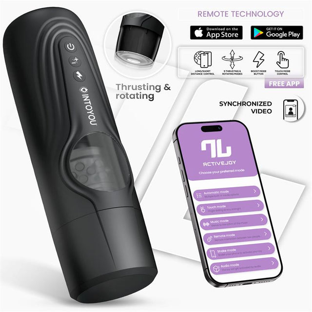 Intoyou Egor masturbador masculino con rotación, thrusting y APP