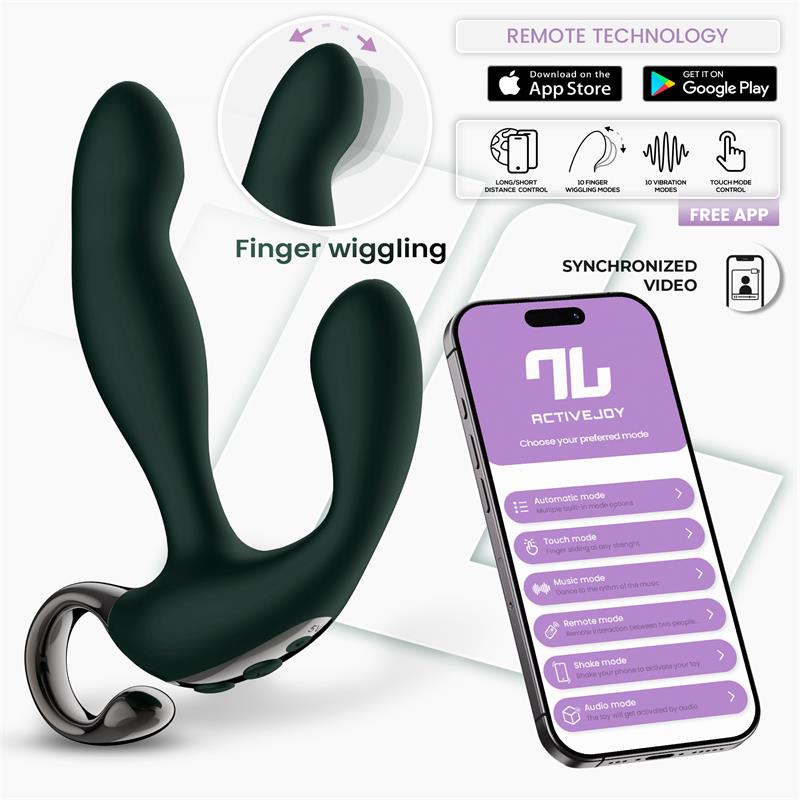 Intoyou Greeny masajeador prostático con APP
