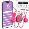 IntoYou Tickly pinzas con vibración y control mediante app