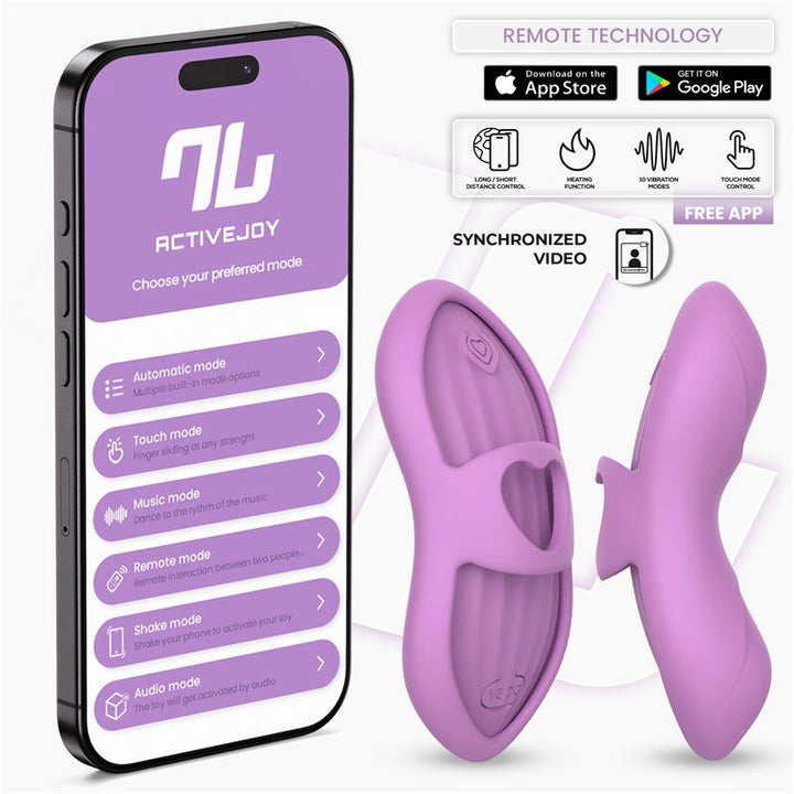 Intoyou · Laia Estimulador de Dedo con Calor y Funda con APP Lavanda