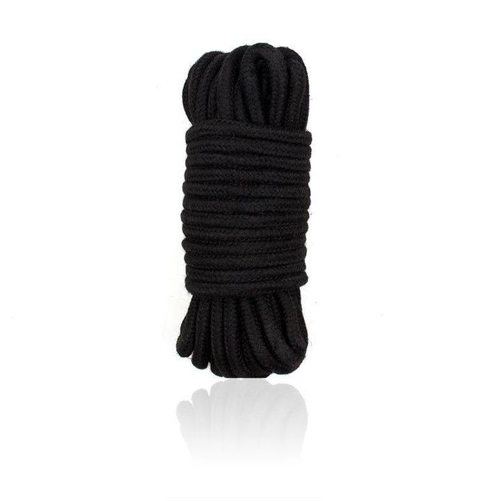 Latetobed cuerda bondage de algodón 10 metros negra