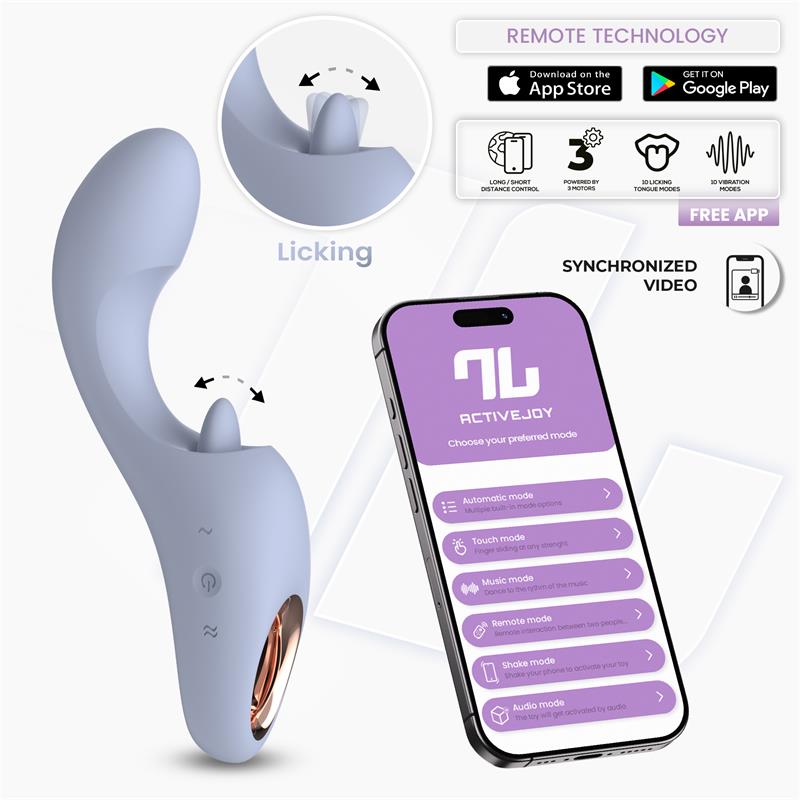 Intoyou · Licky Vibrador con Lengua Licking con App