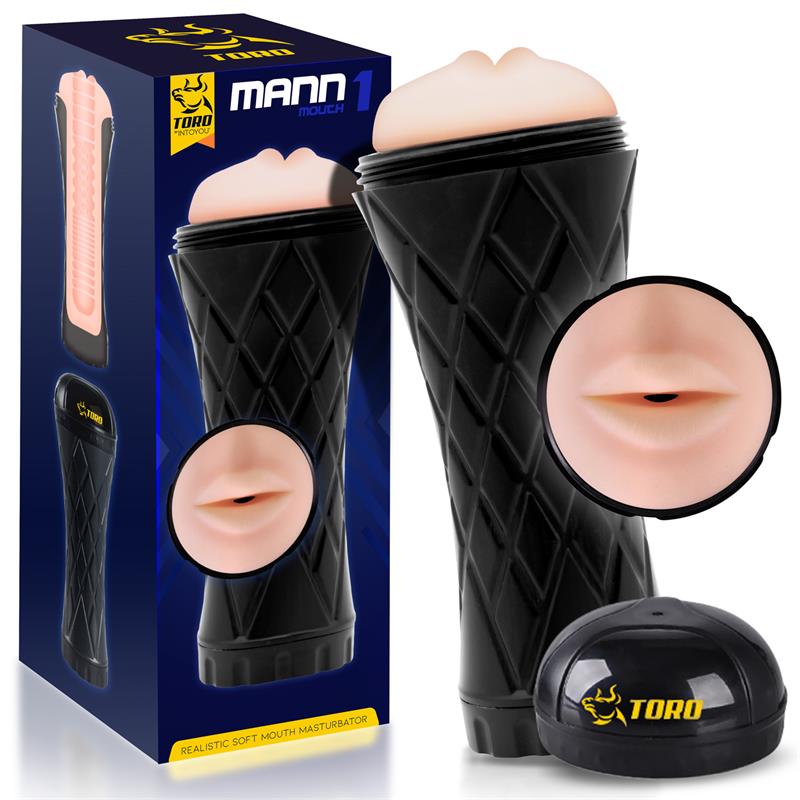 Mann1 Masturbador Masculino Realista Forma Boca – imagen 1