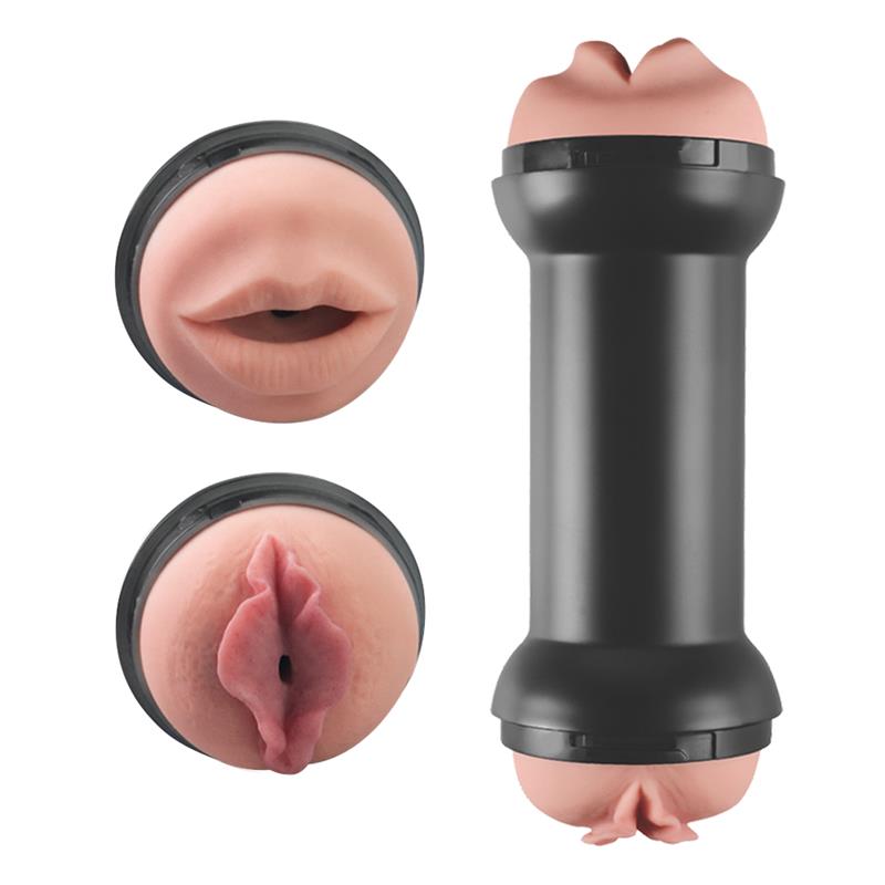 Masturbador Doble Training Master Vagina y Boca – imagen 1