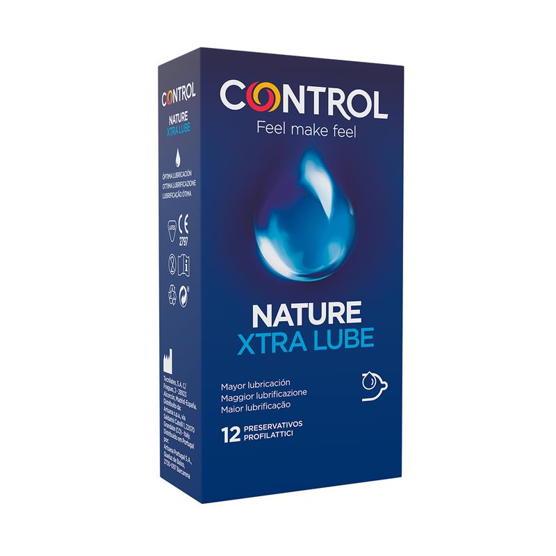 Control Nature Xtra Lube | 12 Preservativos