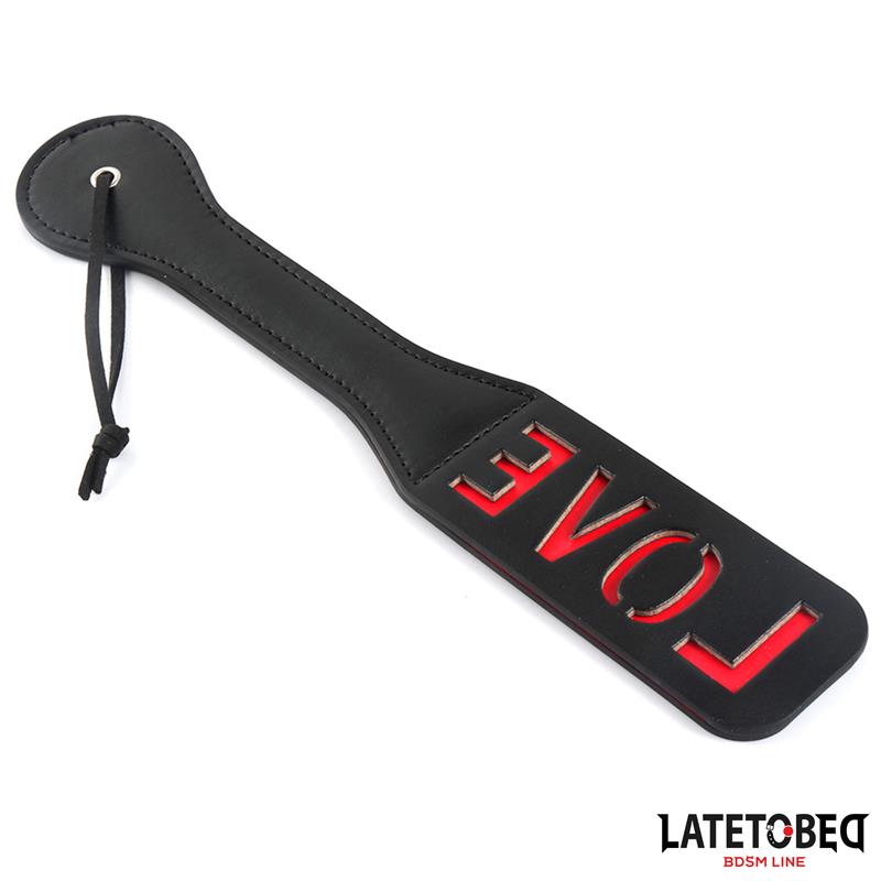 LateToBed · Pala Doble Capa Lema LOVE 32 cm