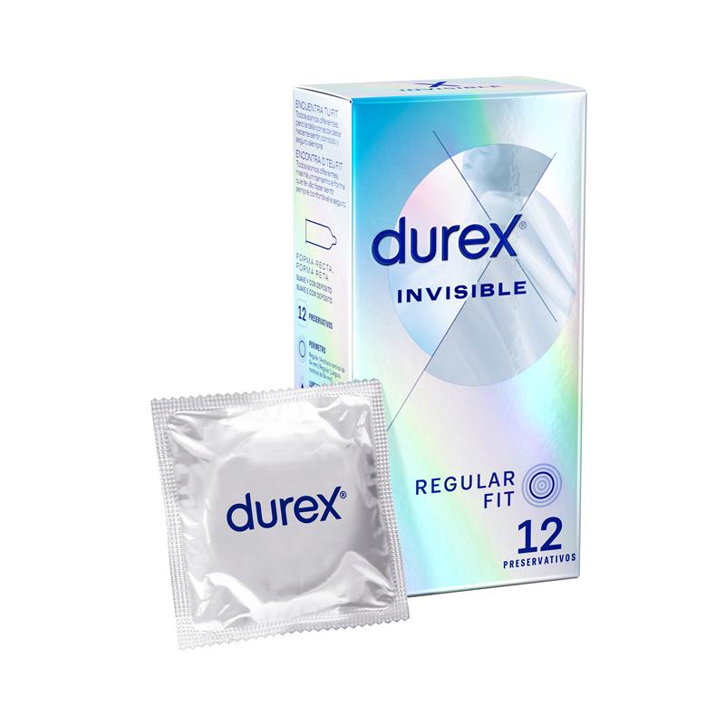 Durex Invisible | 12 Preservativos Ultrafinos