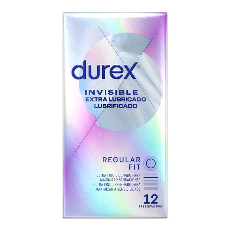 Durex Invisible Extra Lubricación – 12 uds. – imagen 2
