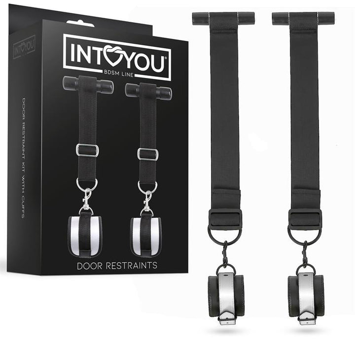 Restricciones BDSM para puerta con esposas