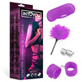 Intoyou Bdsm Line · Set de Bondage para Principiantes Starters 4 Piezas Púrpura