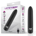 Shoty bala vibradora USB 10 velocidades negra