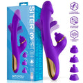 Intoyou · Siter 2.0 Vibrador con Lengua Flapping, Golpeteo y Cabezales Intercambiables