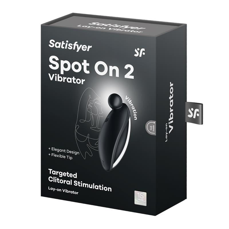 Satisfyer Spot On 2 | Vibrador de Clítoris Negro