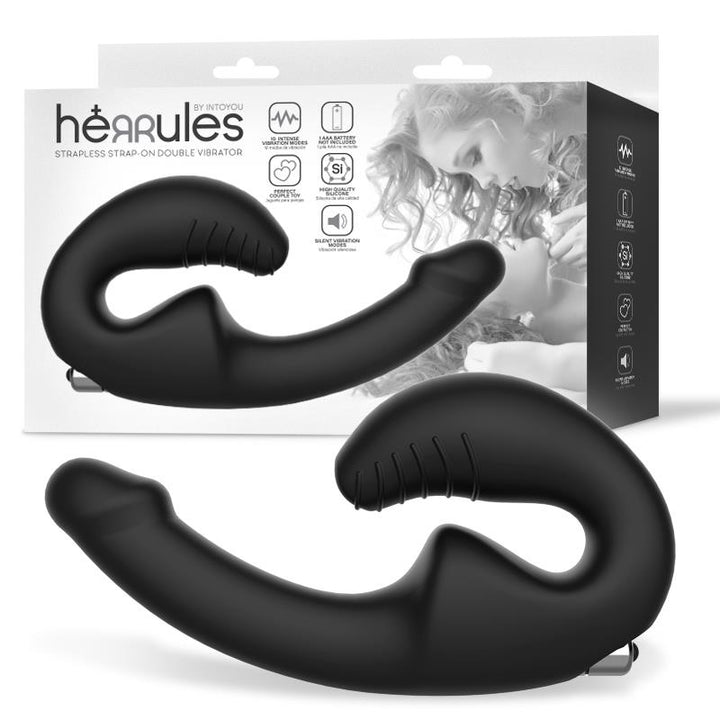 Intoyou · Strap-on Vibrador Doble sin Arnés