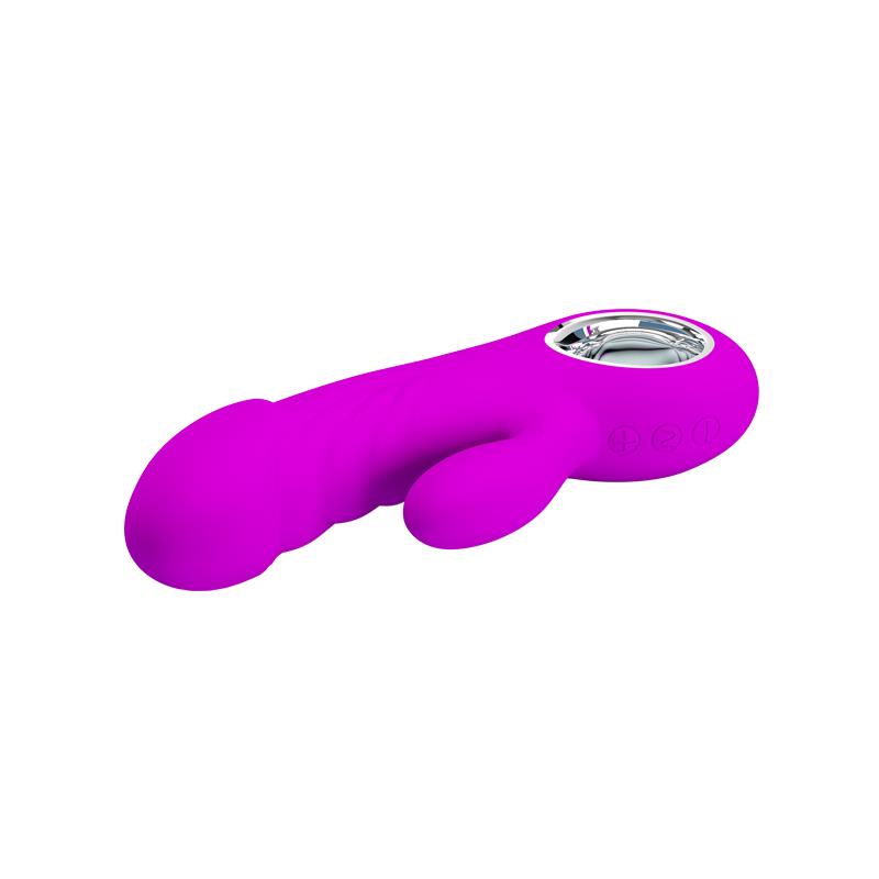 Vibrador Ansel USB Silicona Purpura – imagen 4