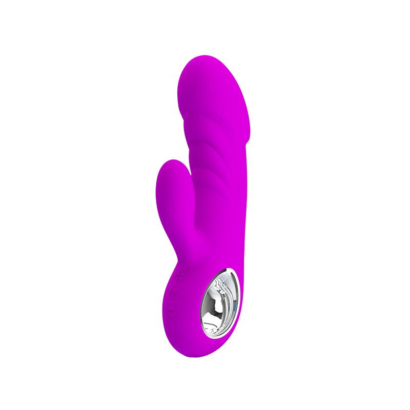Vibrador Ansel USB Silicona Purpura – imagen 1