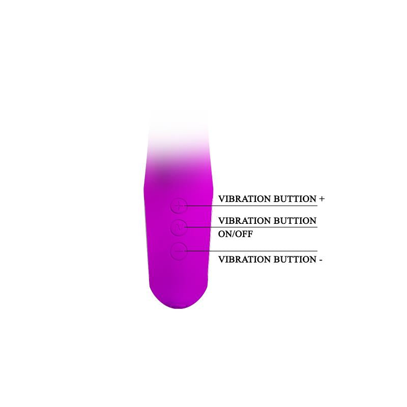 Vibrador Ansel USB Silicona Purpura – imagen 5