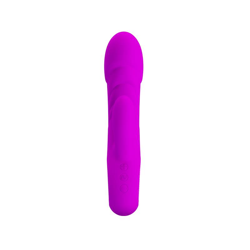 Vibrador Ansel USB Silicona Purpura – imagen 2