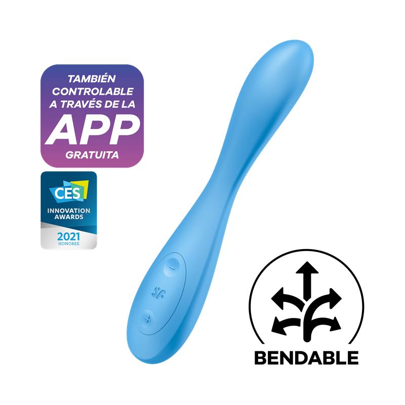Satisfyer G-Spot Flex 4 Connect azul